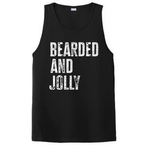 Bearded And Jolly Santa Christmas Gift PosiCharge Competitor Tank