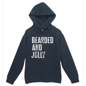 Bearded And Jolly Santa Christmas Gift Urban Pullover Hoodie