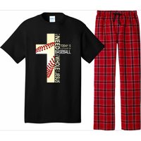 Baseball And Jesus All I Need Today Is A Little Bit Pajama Set