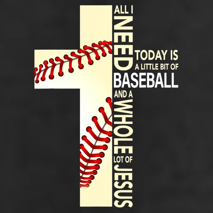 Baseball And Jesus All I Need Today Is A Little Bit Hat