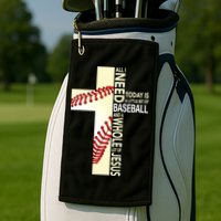 Baseball And Jesus All I Need Today Is A Little Bit Golf Towel