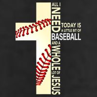 Baseball And Jesus All I Need Today Is A Little Bit Golf Towel