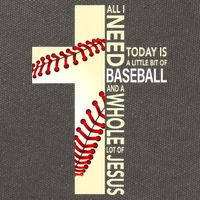 Baseball And Jesus All I Need Today Is A Little Bit Cotton Canvas Backpack