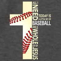 Baseball And Jesus All I Need Today Is A Little Bit Vector Backpack
