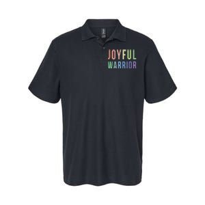 Be A Joyful Warrior For Kamala Harris Tim Walz 2024 Softstyle Adult Sport Polo