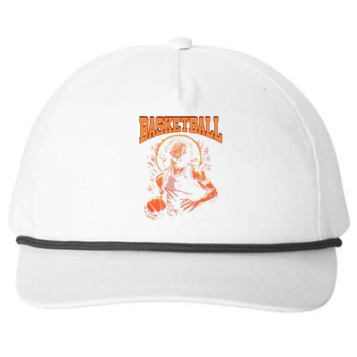 Basketball and Jesus Christian God Love Sport Player Fan Snapback Five-Panel Rope Hat