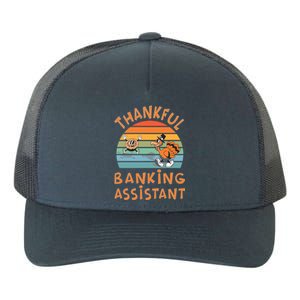 Banking Assistant Job Funny Thanksgiving Gift Yupoong Adult 5-Panel Trucker Hat