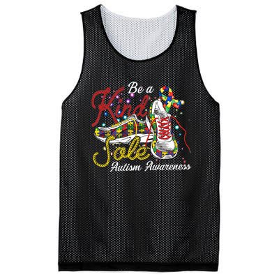 Be A Kind Sole Autism Support Autism Mom Autism Awareness Month Mesh Reversible Basketball Jersey Tank