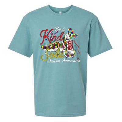 Be A Kind Sole Autism Support Autism Mom Autism Awareness Month Sueded Cloud Jersey T-Shirt