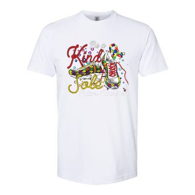 Be A Kind Sole Autism Support Autism Mom Autism Awareness Month Softstyle CVC T-Shirt