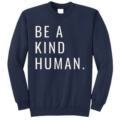 Be a Kind Human Unity Day Orange for Teachers Sweatshirt