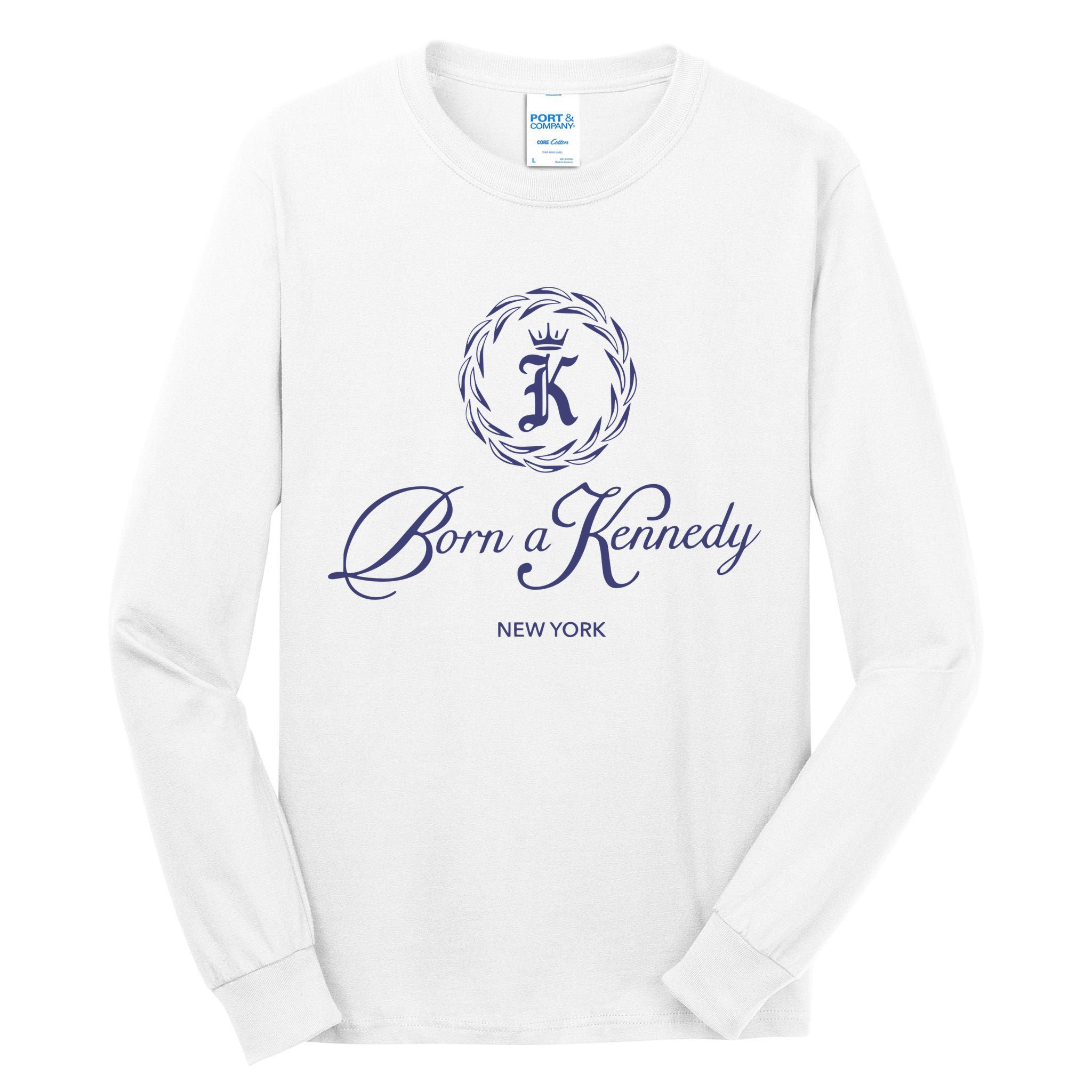 Born A Kennedy New York Tall Long Sleeve T-Shirt