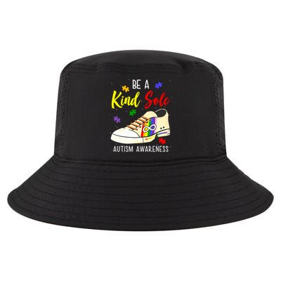 Be A Kind Sole Autism Awareness Puzzle Shoe Cool Comfort Performance Bucket Hat