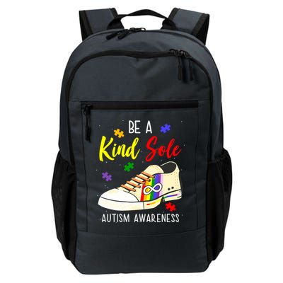 Be A Kind Sole Autism Awareness Puzzle Shoe Backpack