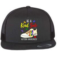 Be A Kind Sole Autism Awareness Puzzle Shoe Flatbill Hat