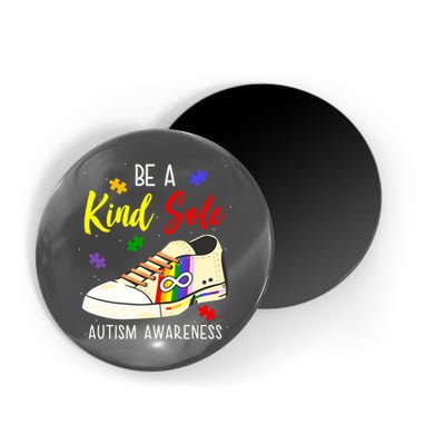 Be A Kind Sole Autism Awareness Puzzle Shoe Magnet