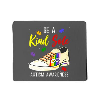 Be A Kind Sole Autism Awareness Puzzle Shoe Mousepad