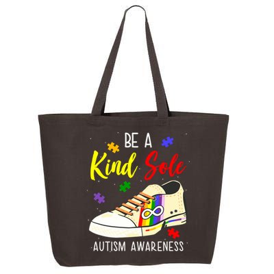 Be A Kind Sole Autism Awareness Puzzle Shoe 25L Jumbo Tote