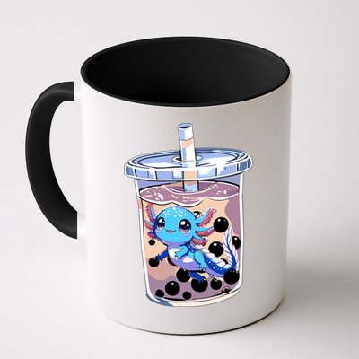Boba Axolotl Kawaii Axolotl Bubble Tea Boba Mug