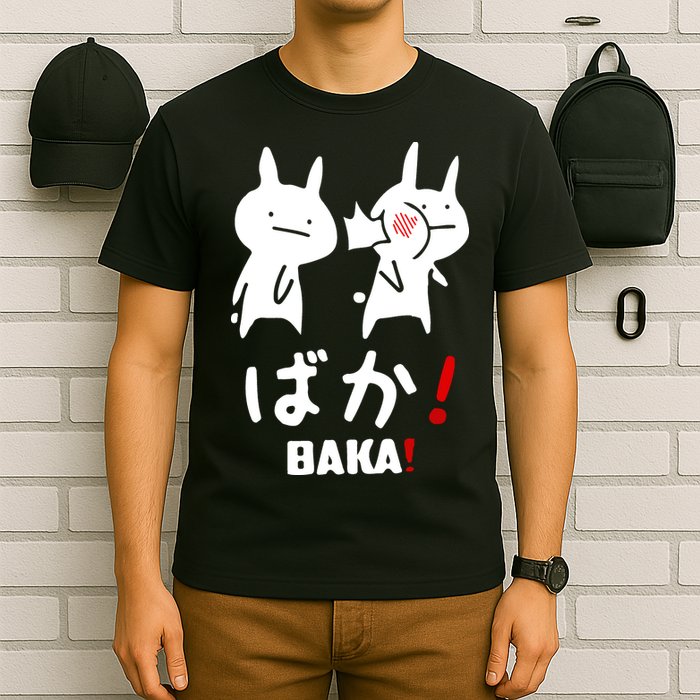Baka Cute Anime Japanese Word T-Shirt