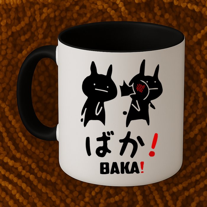 Baka Cute Anime Japanese Word Mug