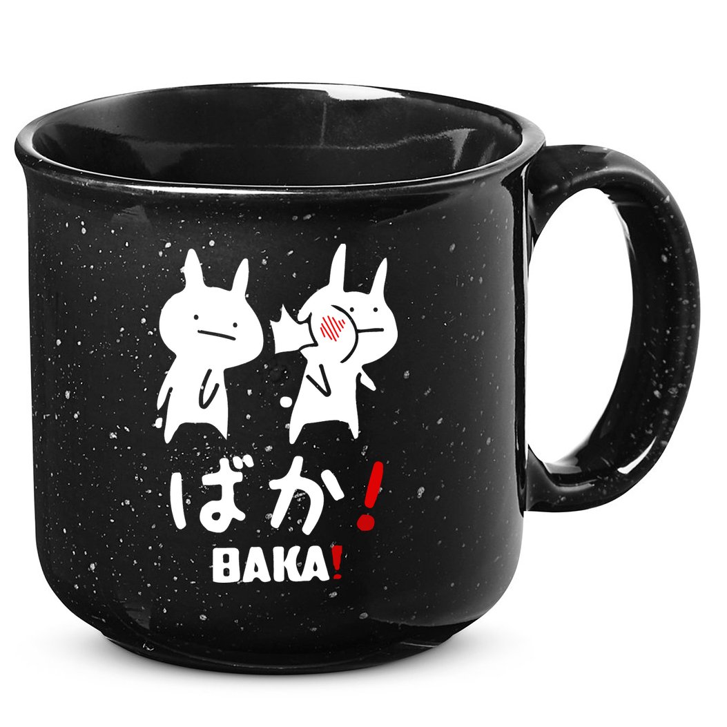 Baka Cute Anime Japanese Word 15oz Campfire Ceramic Mug
