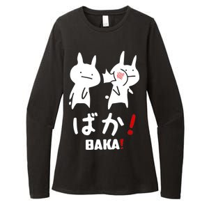 Baka Cute Anime Japanese Word Womens CVC Long Sleeve Shirt