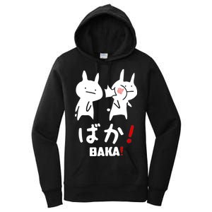 Baka Cute Anime Japanese Word Women's Pullover Hoodie