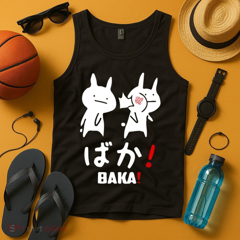 Baka Cute Anime Japanese Word Tank Top