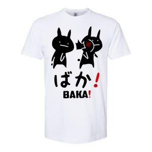 Baka Cute Anime Japanese Word Softstyle CVC T-Shirt