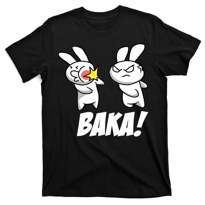 Baka! Rabbit Slap Funny Anime T-Shirt