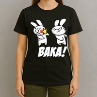 Baka! Rabbit Slap Funny Anime T-Shirt