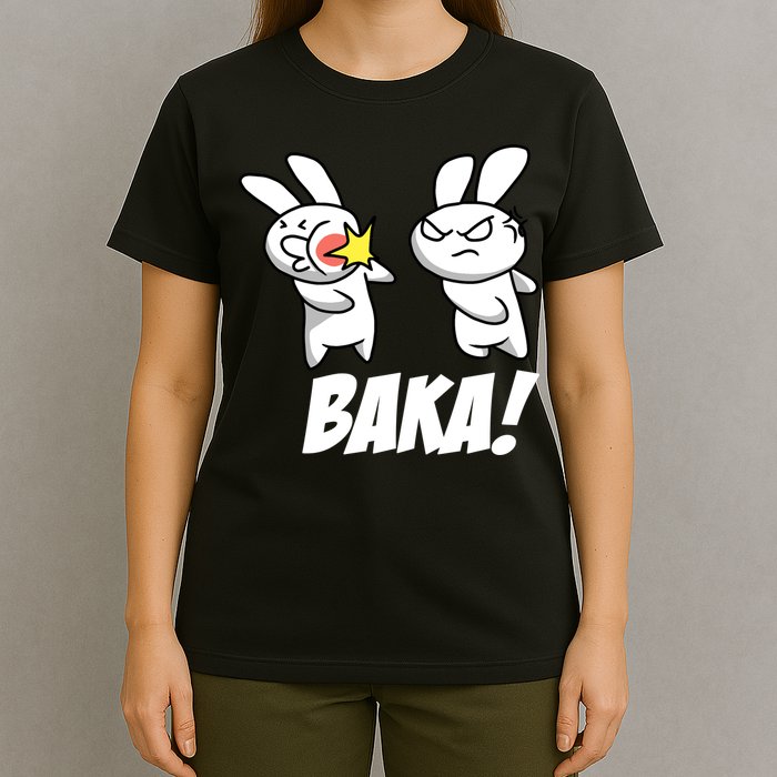 Baka! Rabbit Slap Funny Anime T-Shirt