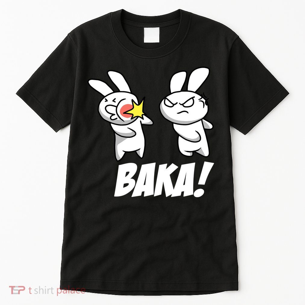 Baka! Rabbit Slap Funny Anime Tall T-Shirt