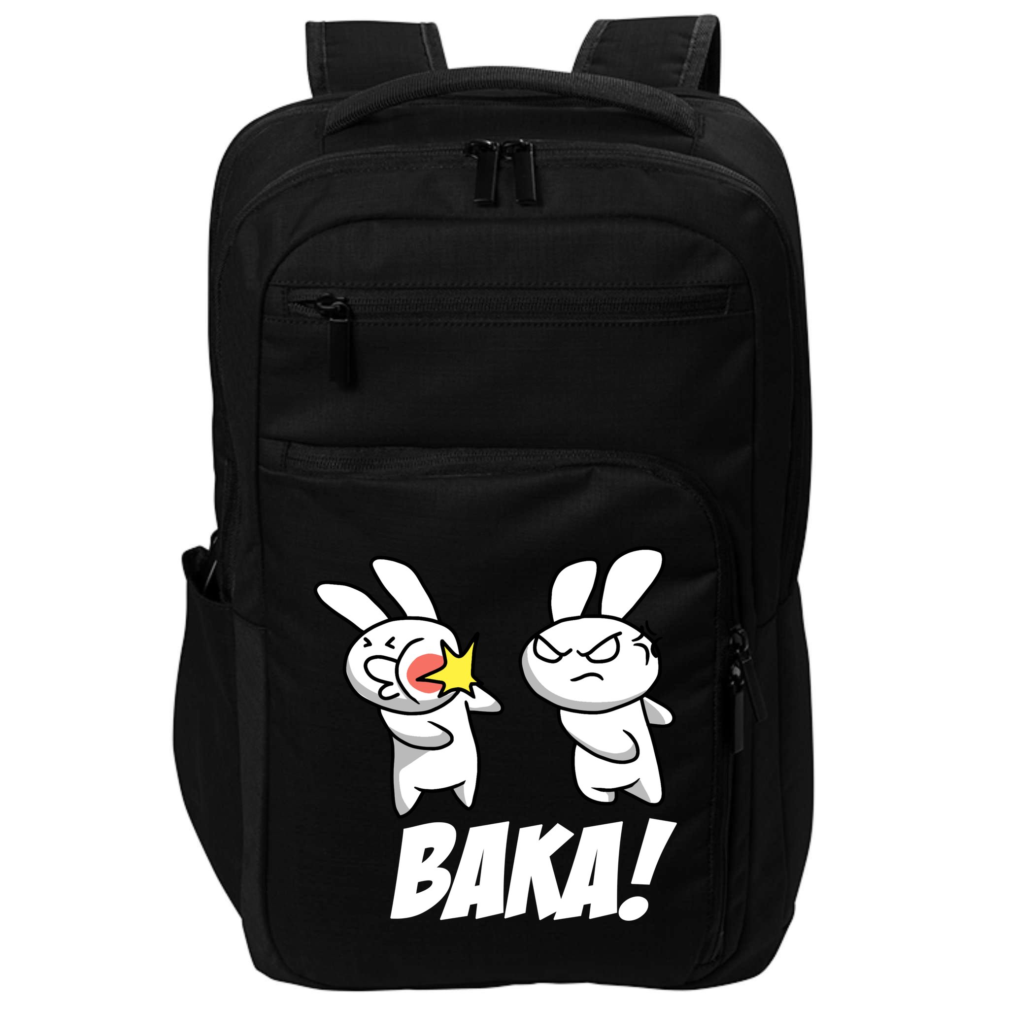 Baka! Rabbit Slap Funny Anime Impact Tech Backpack