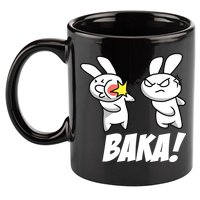 Baka! Rabbit Slap Funny Anime 11oz C Handle Ceramic Mug
