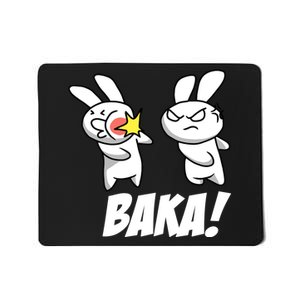 Baka! Rabbit Slap Funny Anime Mousepad