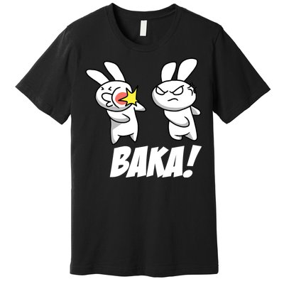 Baka! Rabbit Slap Funny Anime Premium T-Shirt