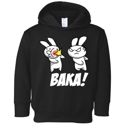 Baka! Rabbit Slap Funny Anime Toddler Hoodie