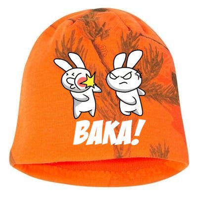 Baka! Rabbit Slap Funny Anime Kati - Camo Knit Beanie