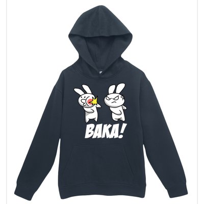 Baka! Rabbit Slap Funny Anime Urban Pullover Hoodie