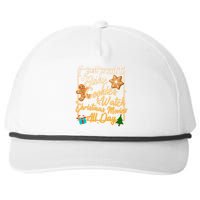 Bake Cookies Watch Christmas Movies Snapback Five-Panel Rope Hat