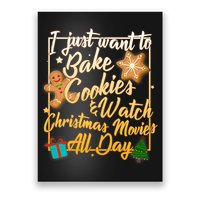 Bake Cookies Watch Christmas Movies Poster