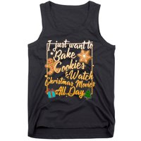 Bake Cookies Watch Christmas Movies Tank Top