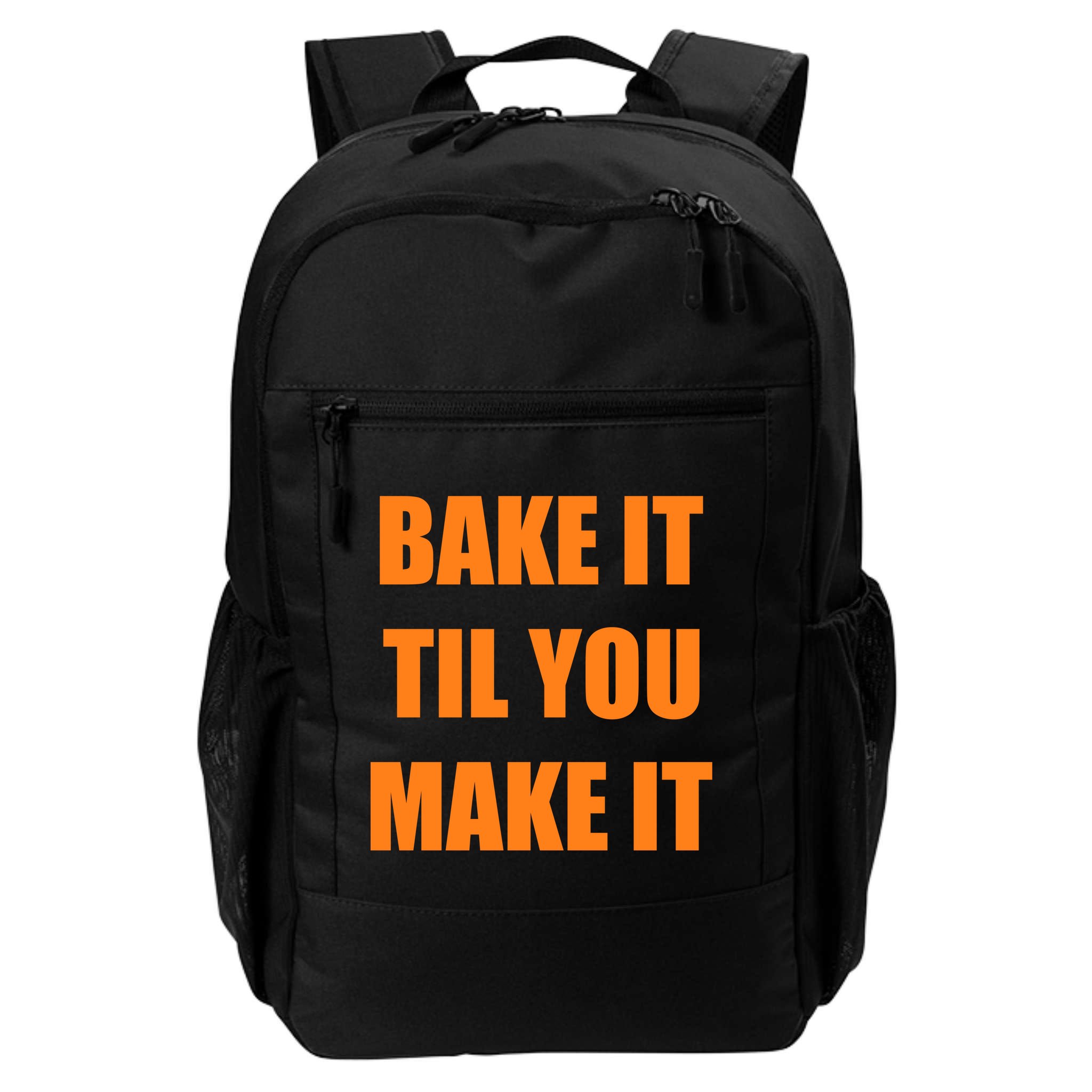 Bake it Til You Make It Cleveland Football Backpack