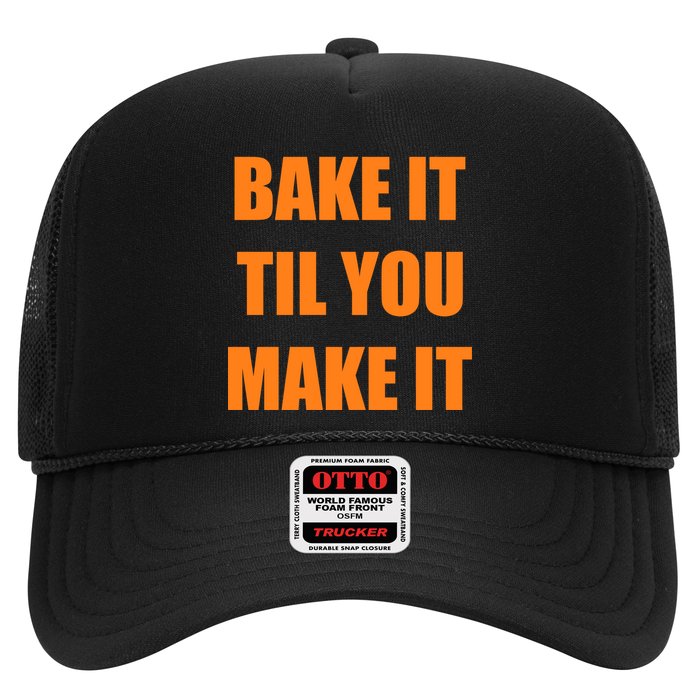 Bake it Til You Make It Cleveland Football Trucker Hat