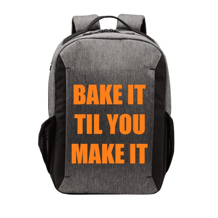 Bake it Til You Make It Cleveland Football Vector Backpack