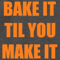 Bake it Til You Make It Cleveland Football Vector Backpack