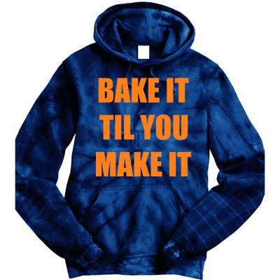 Bake it Til You Make It Cleveland Football Tie Dye Hoodie