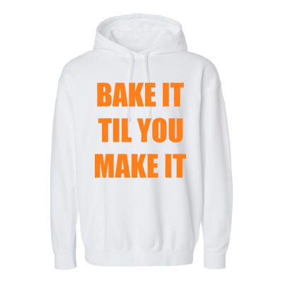 Bake it Til You Make It Cleveland Football Garment-Dyed Fleece Hoodie